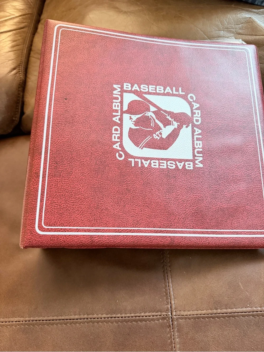 Topps Red Baseball Card Collector Album